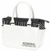 アドミラル Admiral　パフォーマンス ラウンドバッグ ADMZ3BT1 00 ホワイト　2023年モデル ホワイト（00）