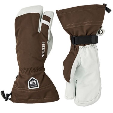 ヘストラ HESTRA　Heli Ski 3-Finger ヘリ スキー スリーフィンガー Espresso　スキーグローブ 2023-2024 詳細1