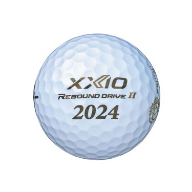 ゼクシオ XXIO　リバウンドドライブ2 干支 ゴルフボール　1ダース（12球入り）　プレミアムホワイト　2024年モデル 詳細3