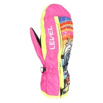 レベル LEVEL　DUDY MITT ダディ ミット fucsia　ジュニア スキーグローブ 2023-2024