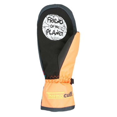 レベル LEVEL　DUDY MITT ダディ ミット orange　ジュニア スキーグローブ 2023-2024 詳細2