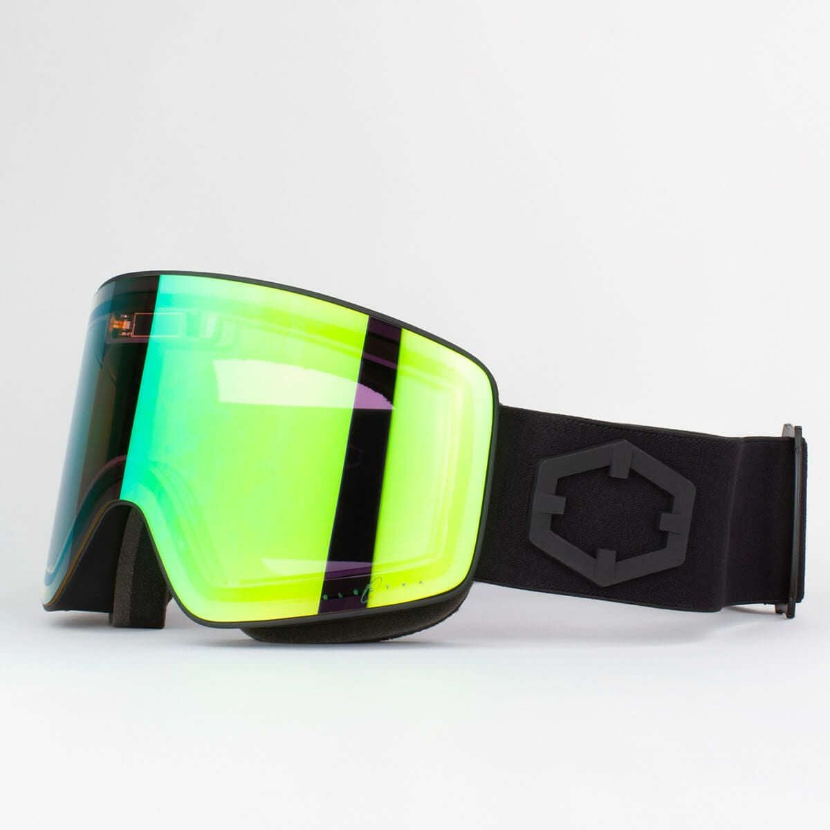 OUT OF ELECTRA スノーボード　ゴーグル アウトオブ OUT OF ELECTRA エレクトラ Black/E-GREEN スキー