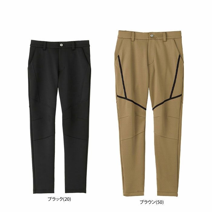 ブラック＆ホワイト Black＆White　ホワイトライン メンズ 切替デザイン ストレッチ テーパード ロングパンツ BGF5003WD　2023年モデル 詳細1