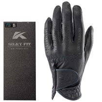キャスコ　SILKY FIT シルキーフィット メンズ ゴルフグローブ GF-23301 ブラック