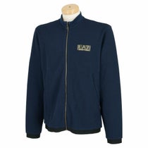 エンポリオ アルマーニ EA7　メンズ ロゴワッペン ストレッチ 長袖 フルジップ ジャケット 6RPM40 PJG1Z