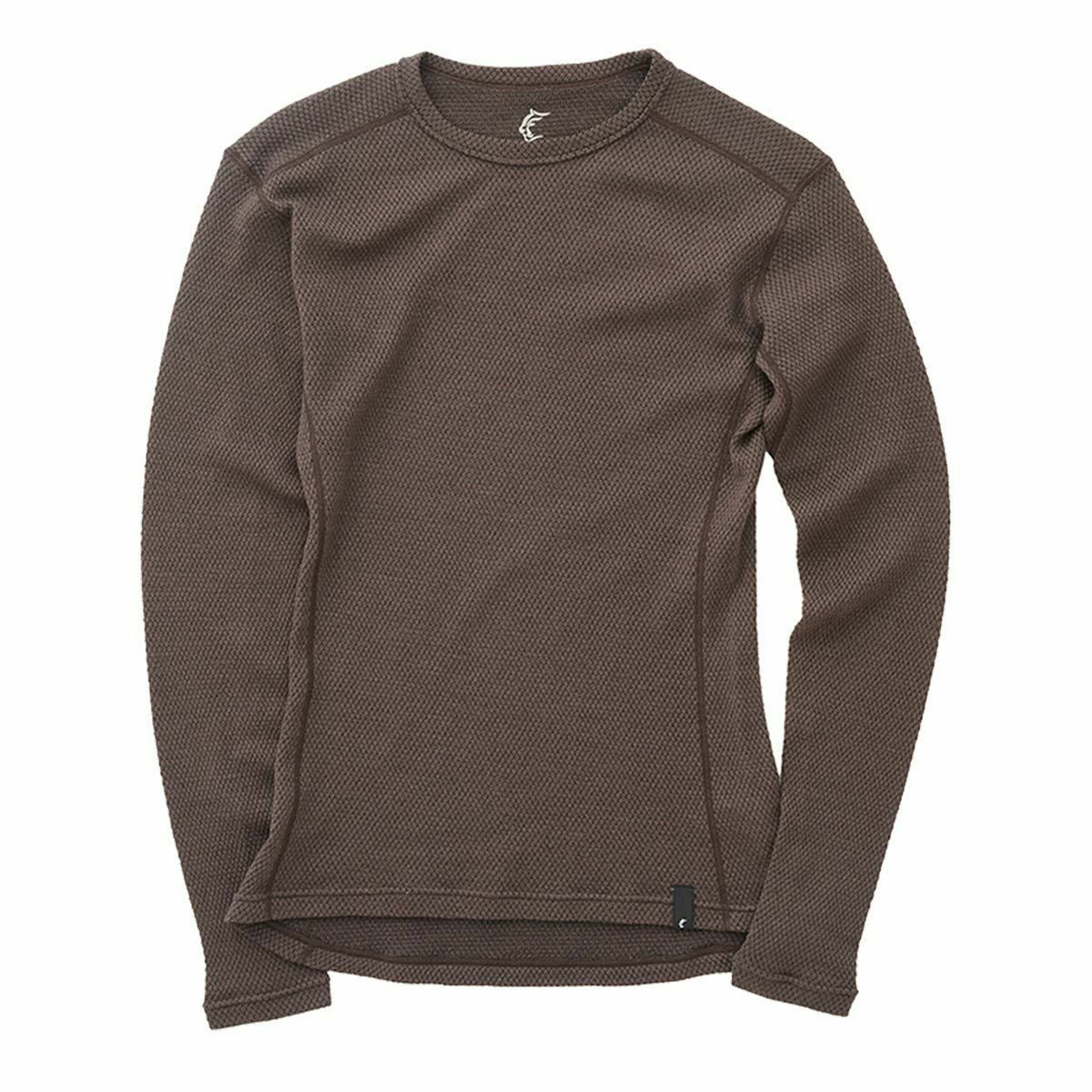 ティートンブロス TETON BROS　スキーウエア ウーマンズ モブウール ロングスリーブ WS MOB Wool L/S TB233-68W 2023-2024　Raven