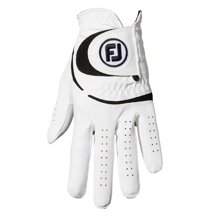 フットジョイ FootJoy WeatherSof ウェザーソフ 2023年モデル ショート メンズ ゴルフグローブ FGWFST WT ホワイト