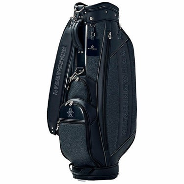 マンシングウェア Munsingwear　メンズ MIXニット キャディバッグ MQBWJJ02 BK00 ブラック　2023年モデル ブラック（BK00）