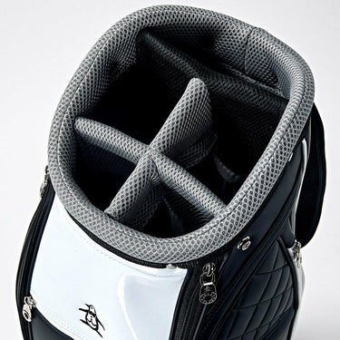 マンシングウェア Munsingwear　レディース ビッグロゴ 軽量 キャディバッグ MQCWJJ01 BK00 ブラック　2023年モデル 詳細4
