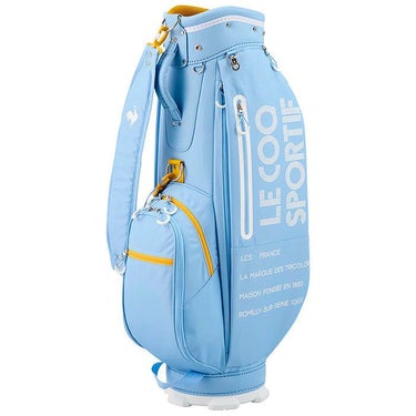 ルコック Le coq sportif　レディース ロゴプリント 軽量 キャディバッグ QQCWJJ04 SA00 サックス 詳細1