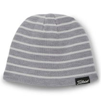 タイトリスト Titleist　メンズ プレーヤーズ リバーシブル ビーニー TH23PB 0G1 杢グレー×杢ホワイト　2023年モデル