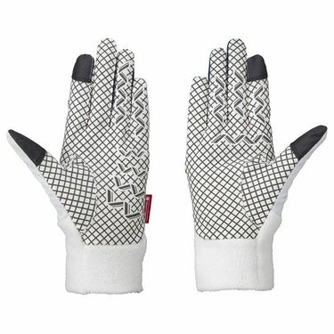 ミズノ MIZUNO　THERMA GRIP ブレスサーモ サーマグリップ　両手用 レディース ゴルフグローブ 5MJWB352 01 ホワイト 詳細2