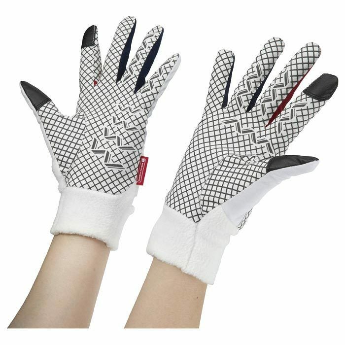 ミズノ MIZUNO　THERMA GRIP ブレスサーモ サーマグリップ　両手用 レディース ゴルフグローブ 5MJWB352 01 ホワイト 詳細4