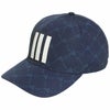アディダス adidas　メンズ ロゴデザイン モノグラムプリント キャップ DKL35 HY1641 カレッジネイビー　2023年モデル カレッジネイビー（HY1641）