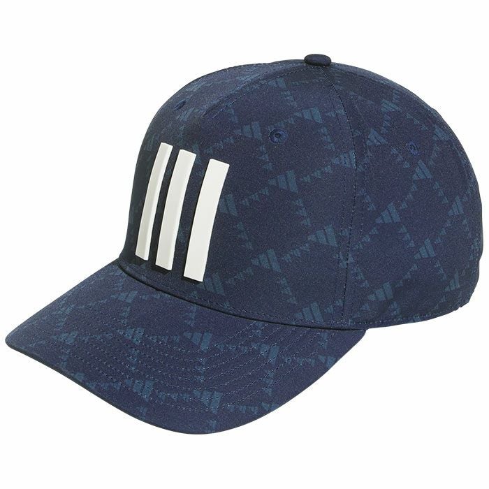 アディダス adidas　メンズ ロゴデザイン モノグラムプリント キャップ DKL35 HY1641 カレッジネイビー　2023年モデル カレッジネイビー（HY1641）