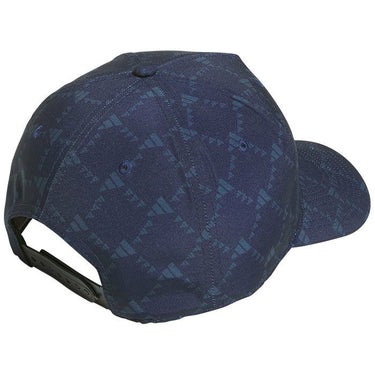 アディダス adidas　メンズ ロゴデザイン モノグラムプリント キャップ DKL35 HY1641 カレッジネイビー　2023年モデル 詳細1