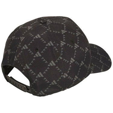 アディダス adidas　メンズ ロゴデザイン モノグラムプリント キャップ DKL35 II2786 ブラック　2023年モデル 詳細1