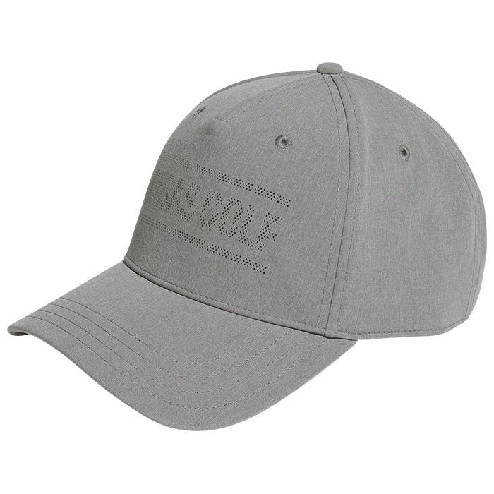 アディダス adidas　メンズ 撥水 ドットロゴ キャップ MKO75 IA2642 コアヘザー　2023年モデル コアヘザー（IA2642）