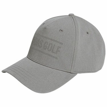 アディダス adidas　メンズ 撥水 ドットロゴ キャップ MKO75 IA2642 コアヘザー　2023年モデル コアヘザー（IA2642）