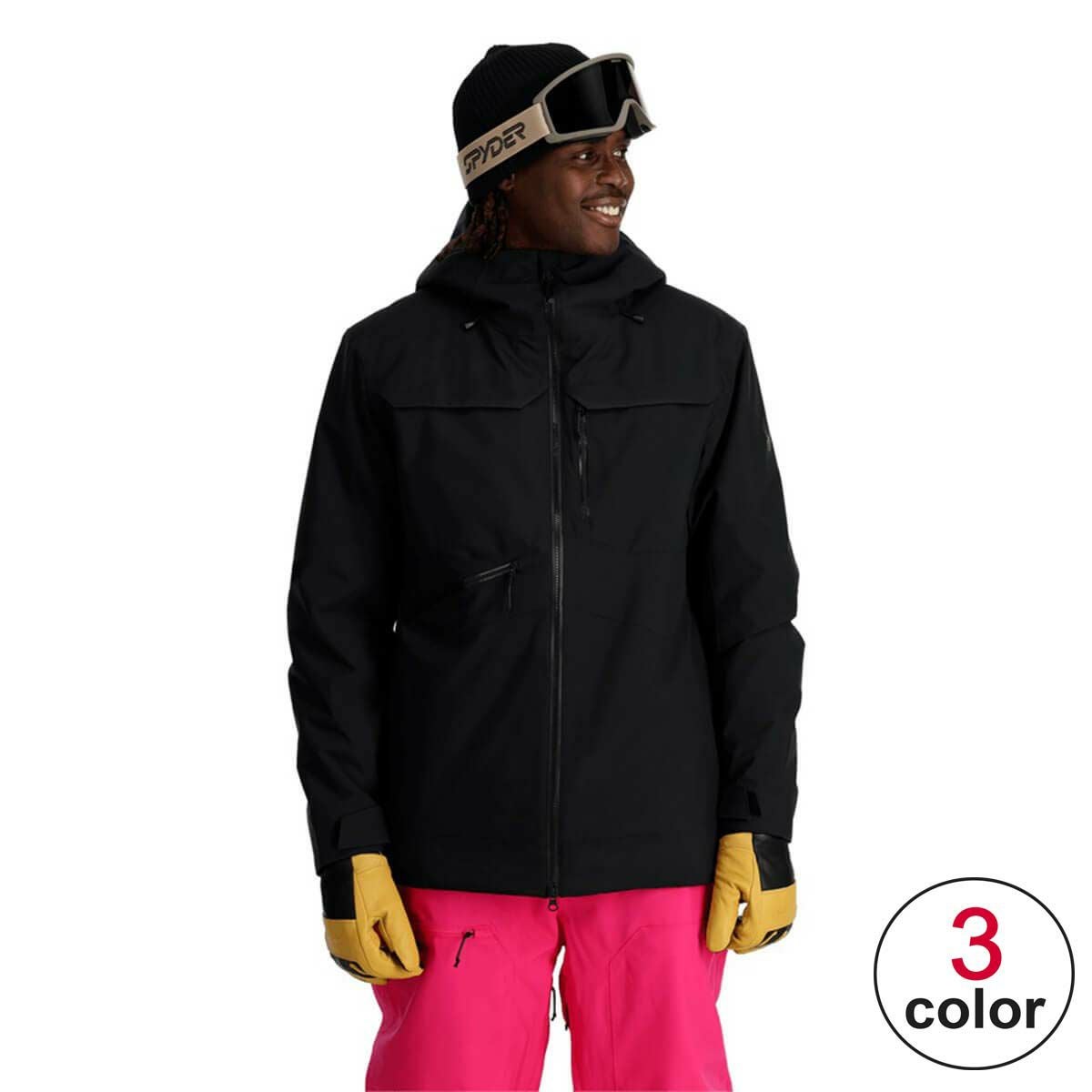 �X�p�C�_�[ SPYDER�@�X�L�[�E�F�A �A���Z�� �W���P�b�g ANTHEM JACKET 38SA075326 2023-2024