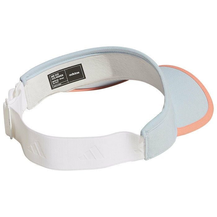 アディダス adidas　レディース サンバイザー MGR69 IB0480 ワンダーブルー　2023年モデル  詳細1