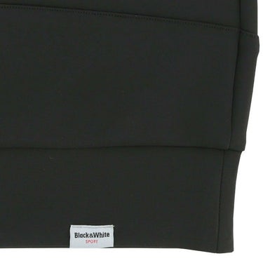 ブラック＆ホワイト Black＆White　ホワイトライン メンズ ロゴデザイン 生地切替 ストレッチ フルジップ ベスト BGF6403WD　2023年モデル 詳細6