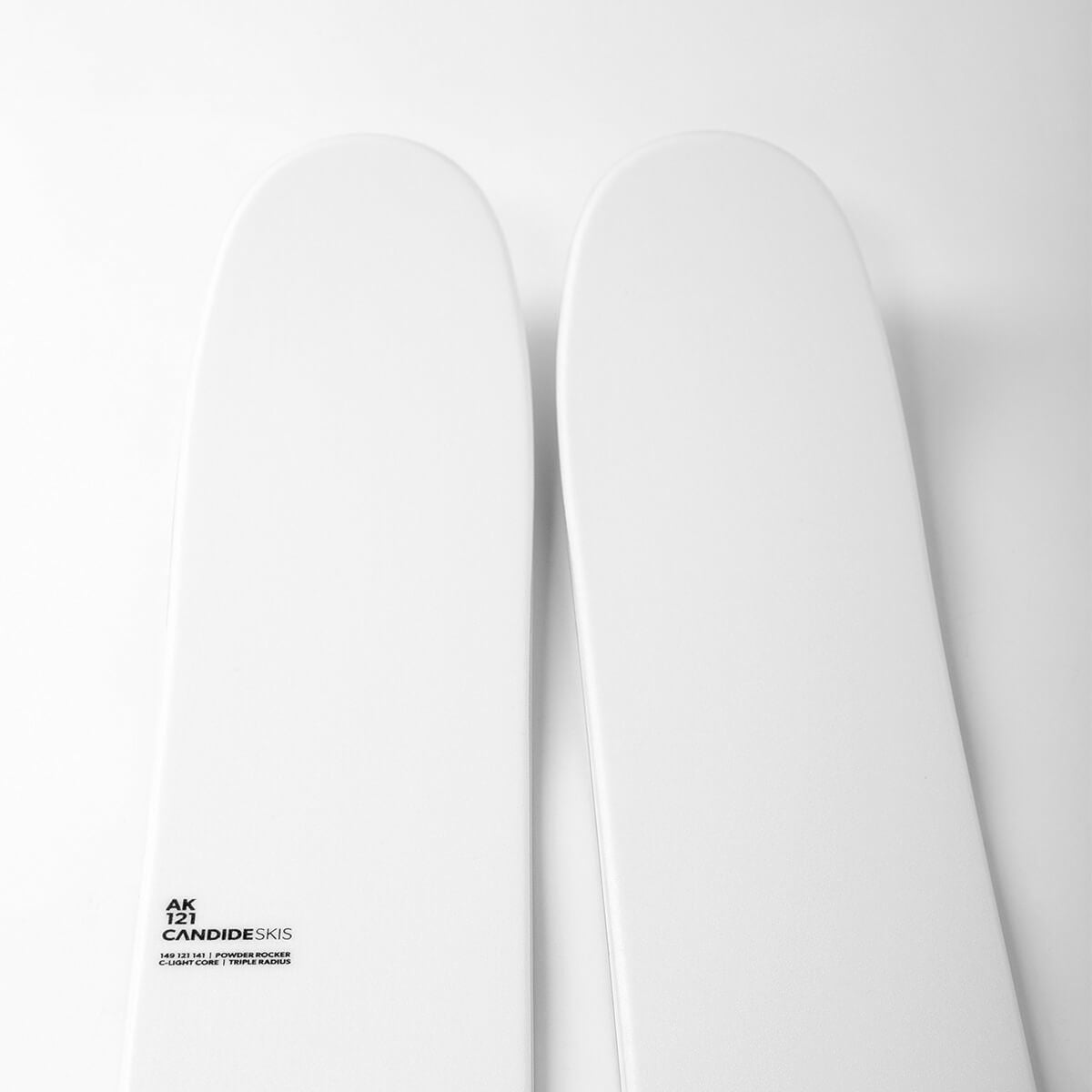 キャンディッド CANDIDE　AK 121 エーケー 121　スキー板 単品 2023-2024 詳細10
