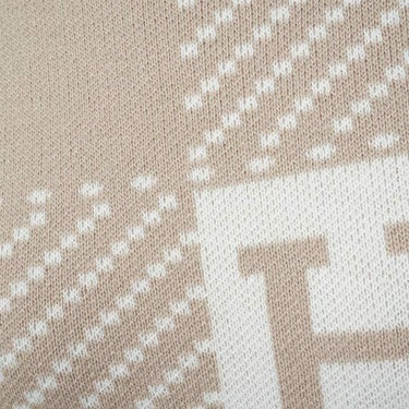 トミー ヒルフィガー ゴルフ　レディース ブロックチェック柄 ロゴジャガード 長袖 ボトルネック セーター THLA368　2023年モデル 詳細5