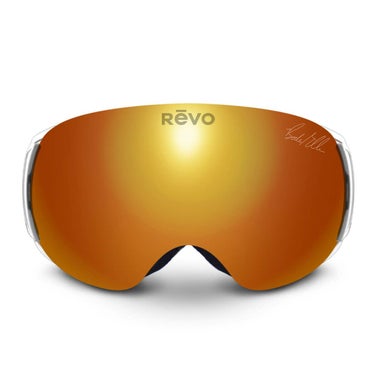 リーボ Revo　BIG SKY NO. 5 / BODE MILLER ビッグスカイ NO. 5 /ボディー ミラー Matte White / Solar Orange　スキーゴーグル 2023-2024 詳細1