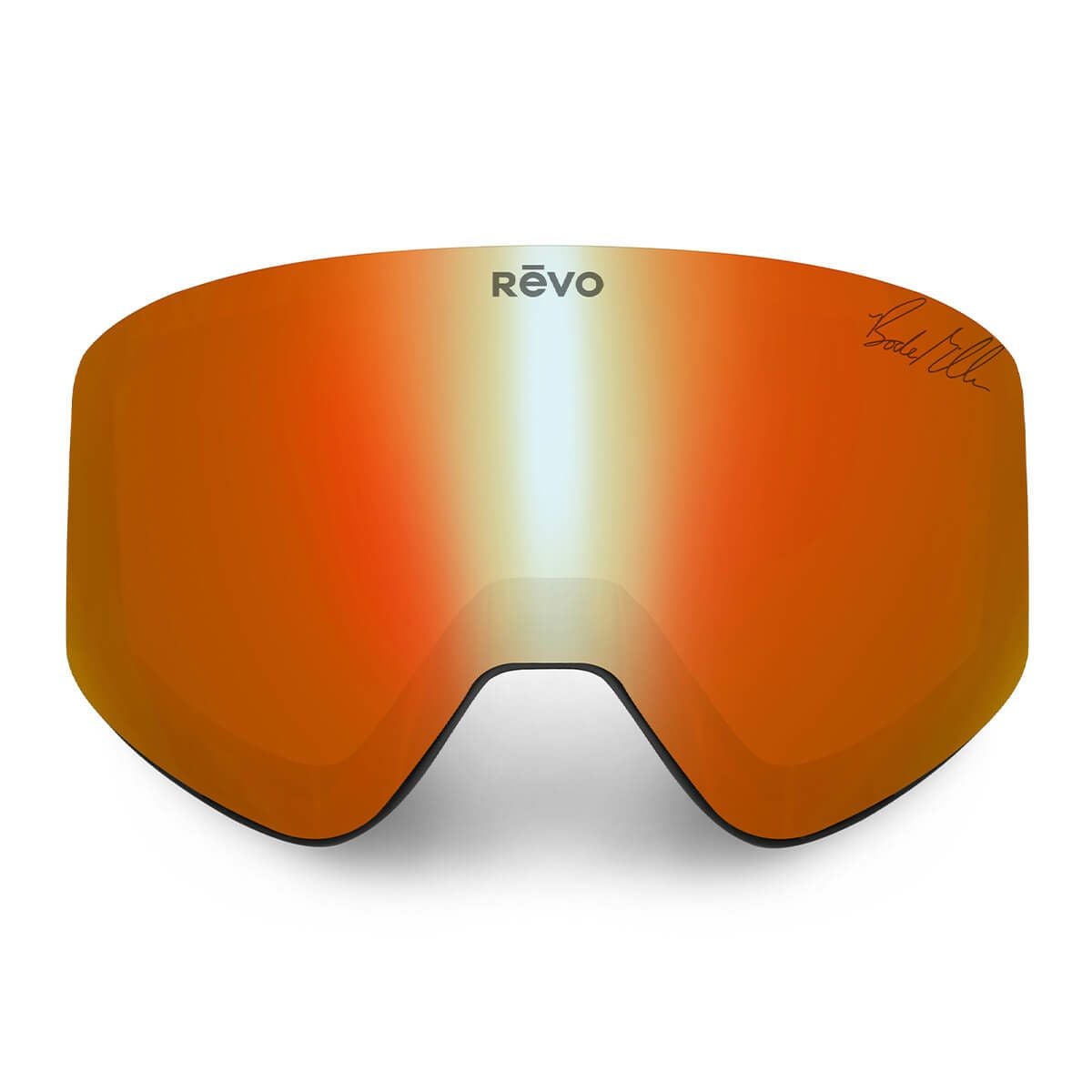 リーボ Revo　WHITEOUT NO. 6 / BODE MILLER ホワイトアウト NO. 6 /ボディー ミラー Matte Black / Solar Orange　スキーゴーグル 2023-2024 詳細1