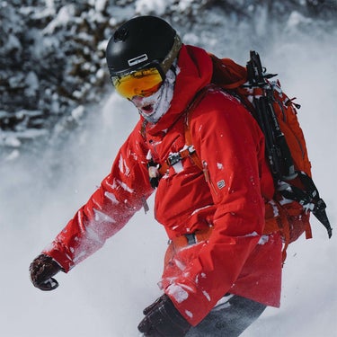 リーボ Revo　CARVER NO. 8 / BODE MILLER カーバーNO.8 /ボディー ミラー Matte White / Solar Orange　スキーゴーグル 2023-2024 詳細2