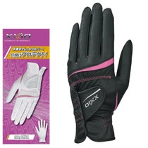 ダンロップ ゼクシオ レディース ゴルフグローブ GGG-X022W ブラック