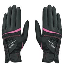 ダンロップ ゼクシオ レディース 両手用 ゴルフグローブ GGG-X022WW ブラック