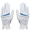 ゼクシオ XXIO　両手用 レディース ゴルフグローブ GGG-X022WW ホワイト/ブルー　2024年モデル 詳細1