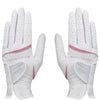 ゼクシオ XXIO　両手用 レディース ゴルフグローブ GGG-X022WW ホワイト/ピンク　2024年モデル ホワイト/ピンク