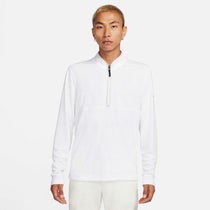 ナイキ NIKE　メンズ Dri-FIT ビクトリー 長袖 ハーフジップシャツ DJ5475 101 ホワイト/フォトンダスト/ブラック