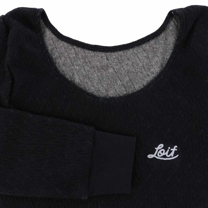ロイフ Loif　レディースインナー ソルファイバー レイヤーテック キルティング ストレッチ 長袖 クルーネック アンダーシャツ YL1661W 詳細3