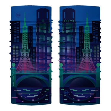 バフ BUFF　スキーウェア ネックチューブ オリジナル エコ ストレッチ 日本限定モデル Original EcoStretch JAPAN LIMITED 2023-2024 TOKYO NIGHTS GREEN（553270）
