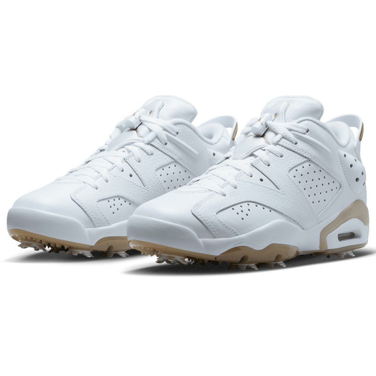 Air Jordan 6 RETRO G エアジョーダン 6 レトロ　ゴルフシューズ DV1376 100 ホワイト/カーキ 詳細1