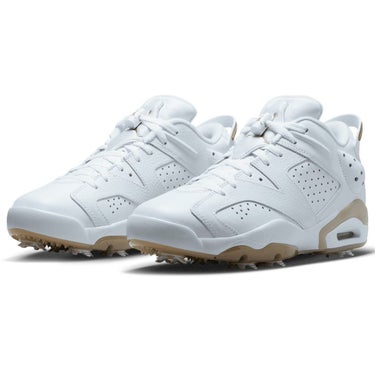 Air Jordan 6 RETRO G エアジョーダン 6 レトロ　ゴルフシューズ DV1376 100 ホワイト/カーキ 詳細1