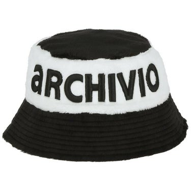 アルチビオ archivio　レディース リバーシブル バケットハット A310924 101 ブラック　2023年モデル ブラック（101）