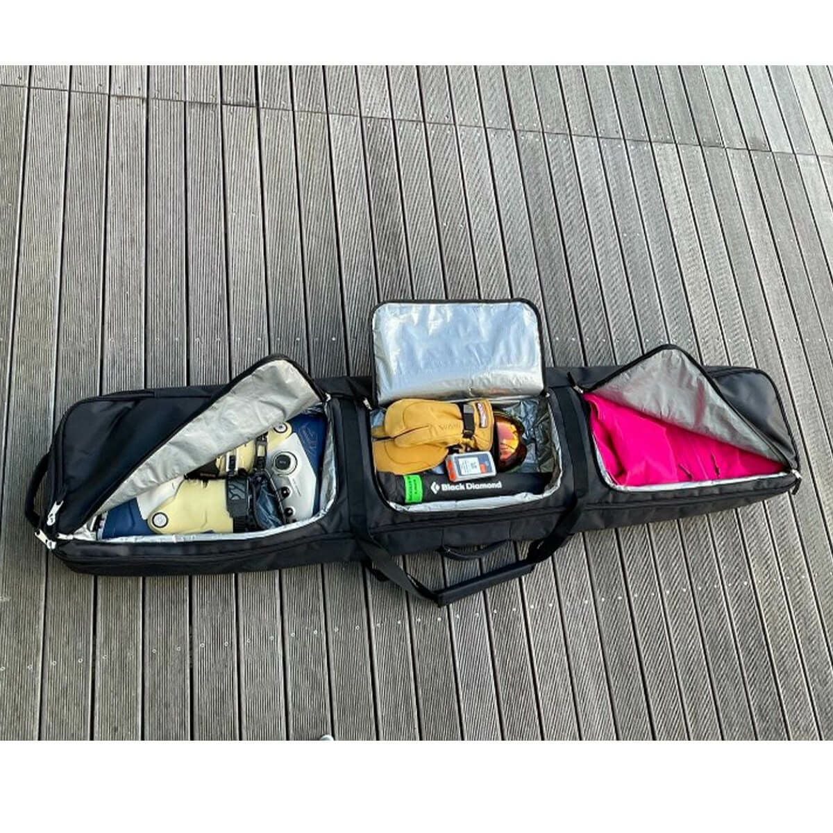 マウンテン ピークス Mt.Peaks　ALL IN ONE SKI CASE オール イン ワン スキー ケース キャスター付　スキーケース 2023-2024 詳細1