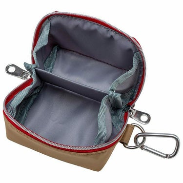 TURF DESIGN ターフデザイン ゴルパカ ポーチ Sサイズ TDGP-BC75S レッド/ベージュ　2023年モデル 詳細2