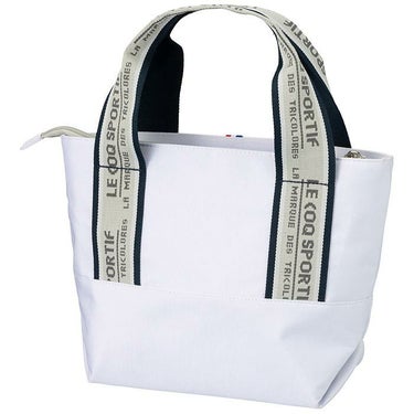 ルコック Le coq sportif　レディース ロゴジャガードテープ カートバッグ QQCXJA43 WH00 ホワイト　2024年モデル 詳細1