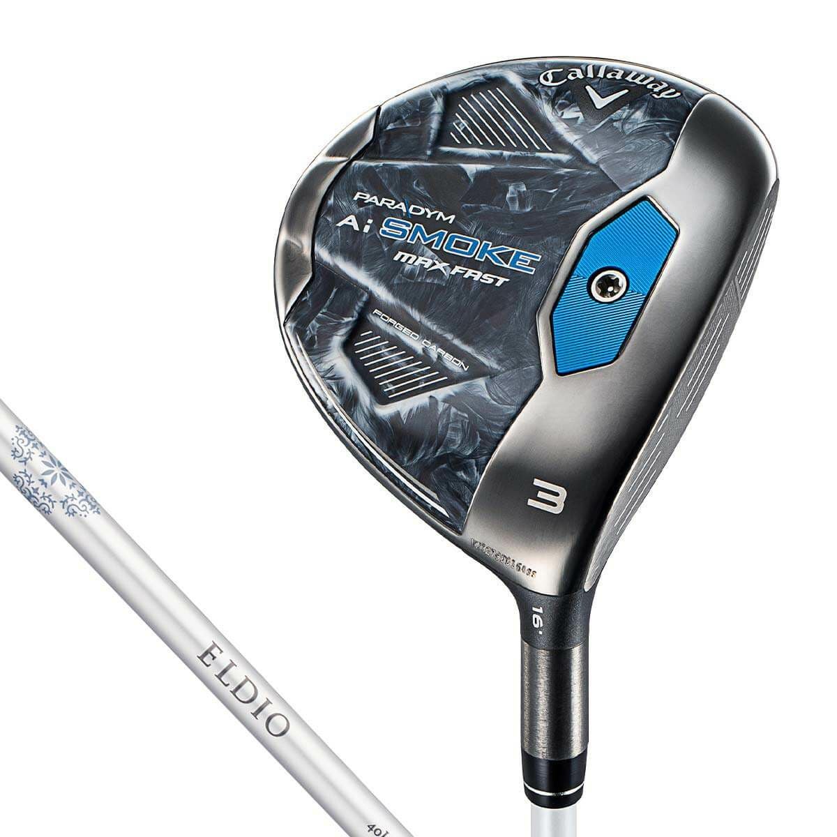 キャロウェイ パラダイム Aiスモーク マックス ファスト レディース フェアウェイウッド ELDIO 40 for Callaway シャフト