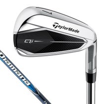 テーラーメイド Qi メンズ アイアン 5本セット（＃6～9、PW） Diamana BLUE TM60 カーボンシャフト 2024年モデル