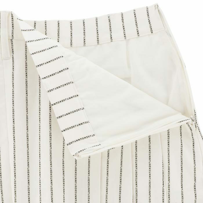 ジャックバニー Jack Bunny!!　レディース ロゴストライプ柄 ストレッチ インナーパンツ一体型 プリーツ スカート 263-4134118　2024年モデル 詳細5