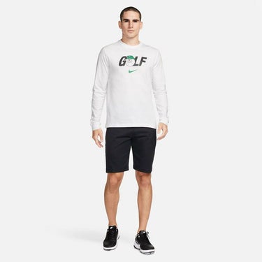 ナイキ NIKE　メンズ ゴルフモチーフプリント 長袖 Tシャツ FQ4929 100 ホワイト　2024年モデル 詳細4