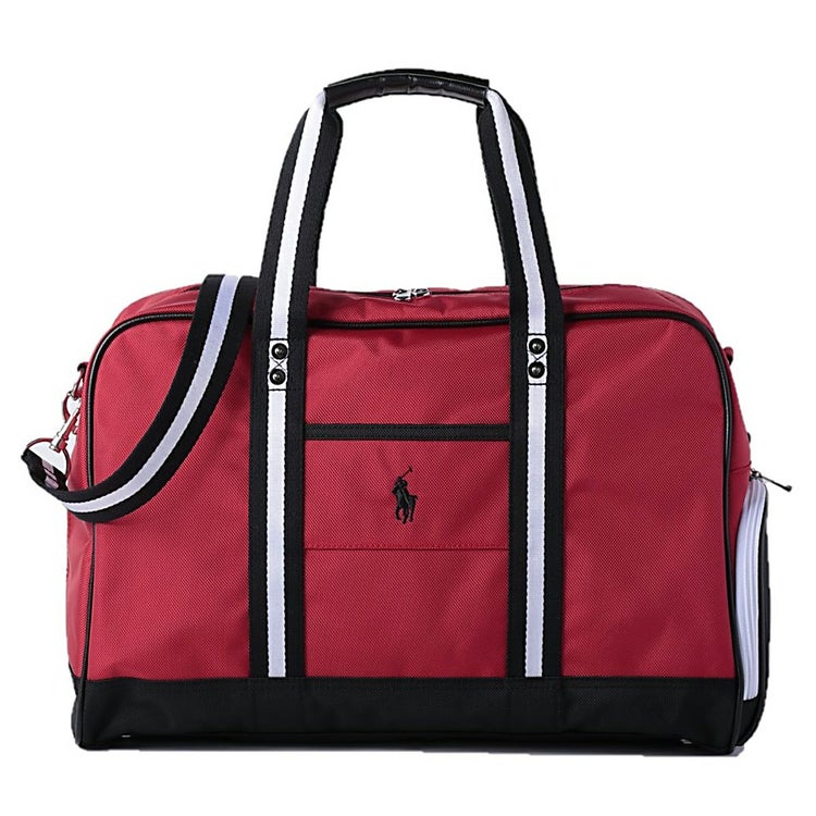 ラルフ ローレン POLO GOLF カラーブロック ボストンバッグ RLB013 RD 