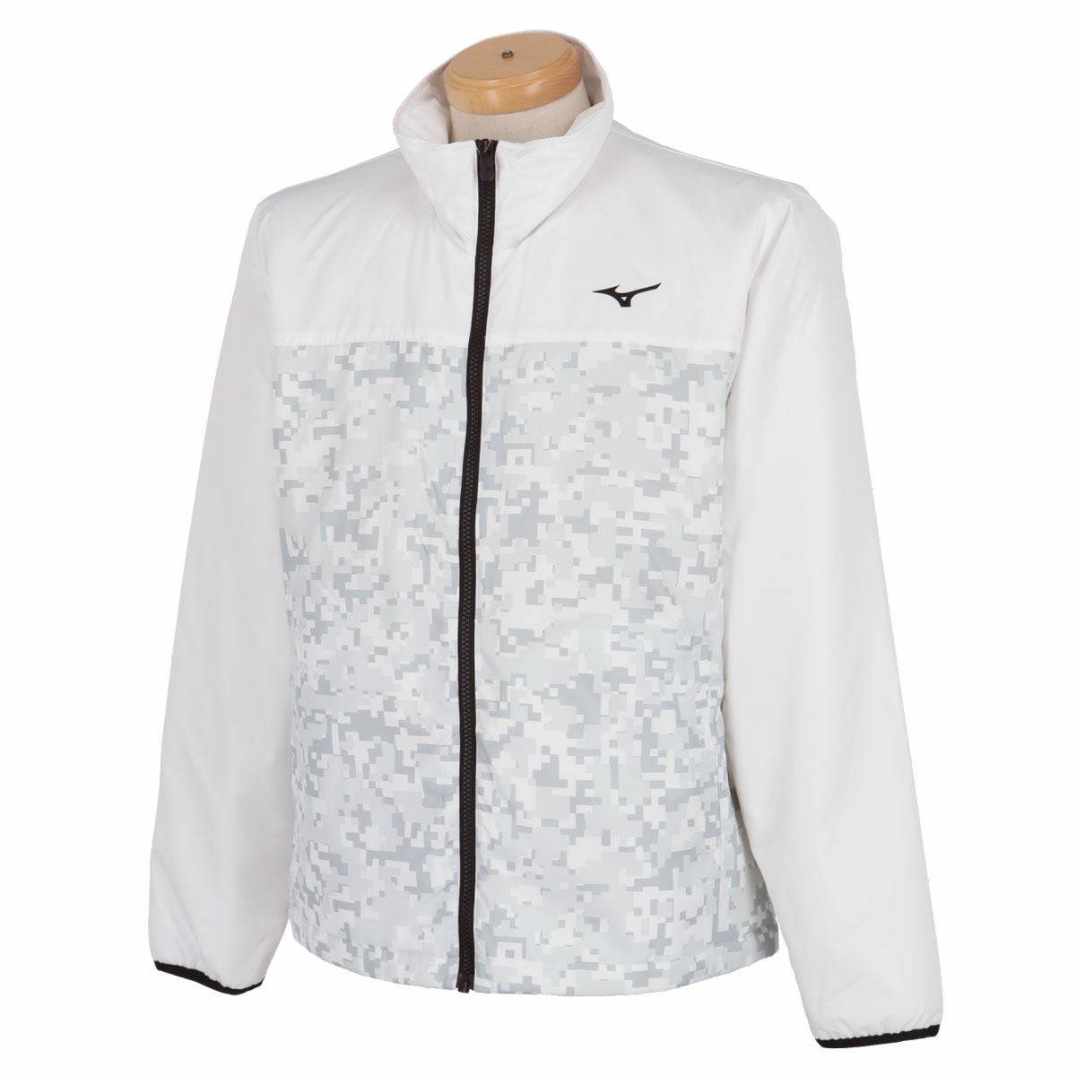 ミズノ MIZUNO メンズ 撥水 ブレスサーモ 中綿入り 長袖 フルジップ
